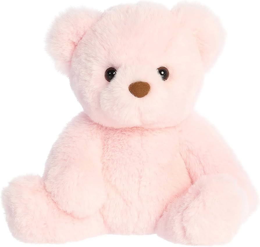その他 pink baby bear Amazon.com: Aurora® Snuggly Comfy™ Bear Baby Stuffed Animal